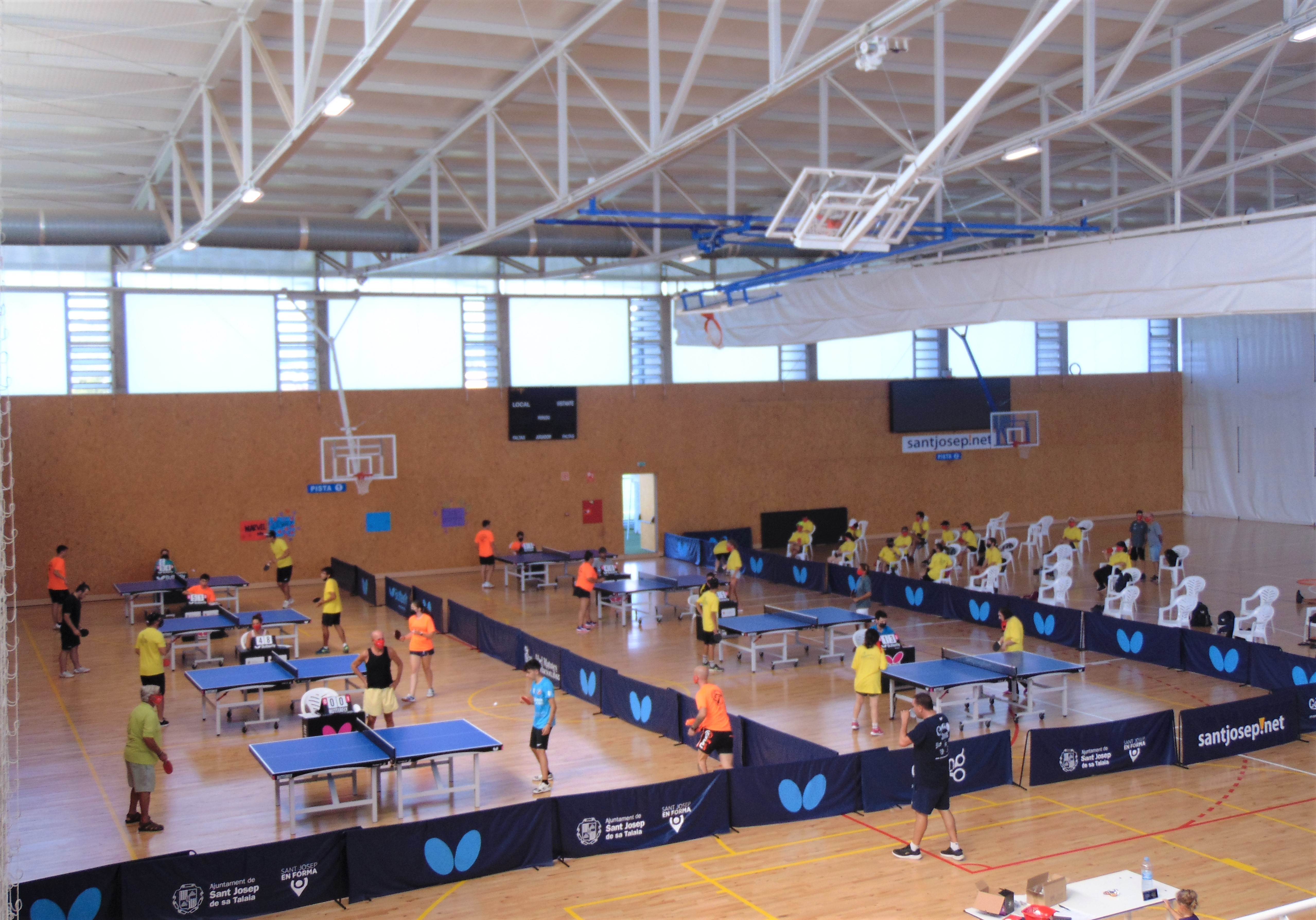 Equipo preparado para competición paralímpica